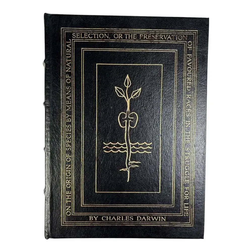 On the Origin of Species by Charles Darwin 1976 Easton Press Collector's Edition